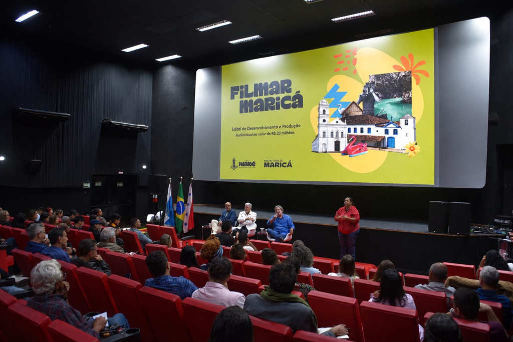 Filmar Maricá 2026 recebe 302 projetos para editais de desenvolvimento e produção audiovisual