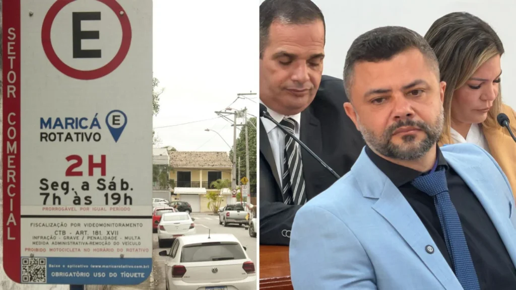 Vereador propõe volta do estacionamento rotativo em Maricá